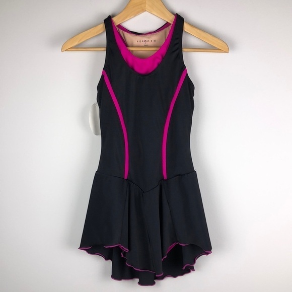 NEW Perform Figure Skating Dress SM Leotard Built in Bra Lined Performance 🇺🇸 - Picture 1 of 16